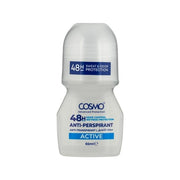 Cosmo Cosmetics Antiperspirant 48 Hour Roll On Deodorant Active 65 Milliliters