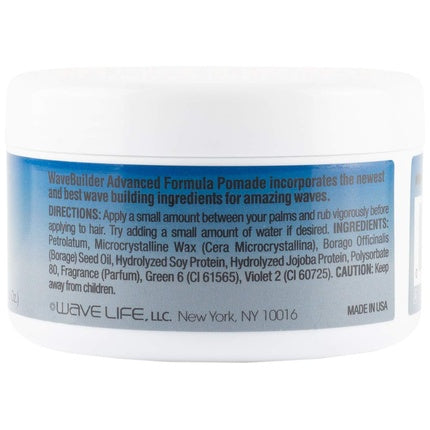 Wavebuilder Advanced Formula High Def Pomade with High Linoleic Oils