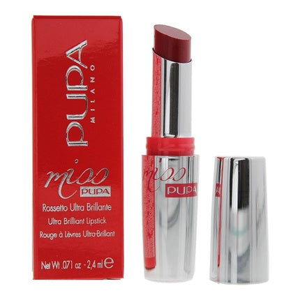 Pupa Miss Ultra Brilliant 502 Red Scarlet Surprise Lipstick 24ml For Women
