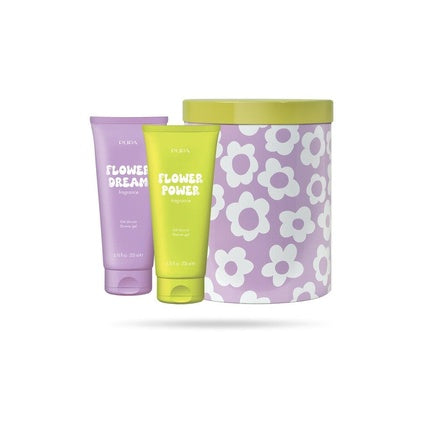 Pupa Happy Box Kit Flower Dream Flower Power Shower Gel 200ml + 200ml