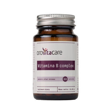 Orovitacare Vitamin B Complex, 60 Tablets