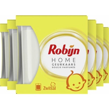Robijn Home Scented Candle Zwitsal 6 x 115g