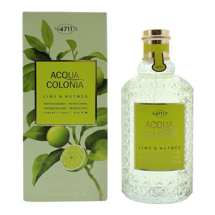 4711 Acqua Colonia Lime Nutmeg Eau De Cologne 170ml Unisex Spray