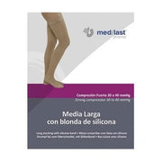 Medilast Long Black Compression Stocking Strong Extra Large