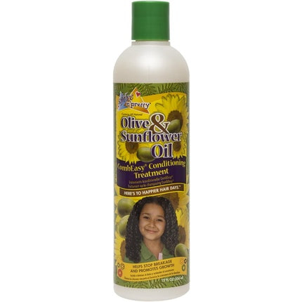 Sofn'Free n'Pretty Olive & Sunflower Oil CombEasy Conditioning Treatment 12 oz