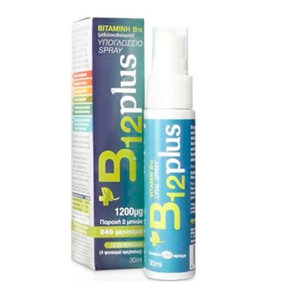 Bioplus Bioplus Vitamin B12 Spray Apricot Flavor 30ml, 240 Sprays