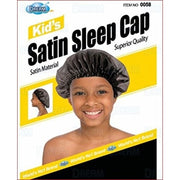 Kid's Satin Sleep Cap Assorted Colors