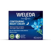 Blue Gentian & Edelweiss Contouring Night Cream Moisturising Cream Natural