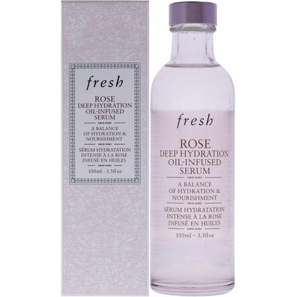 Fresh Rose Deep Hydration Oil-Infused Serum for Women 3.3 oz