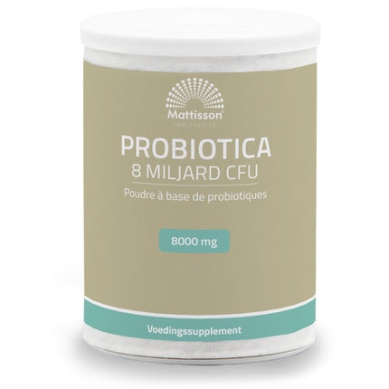 Mattisson Probiotics Powder 8 Billion Cfu - Health Supplement