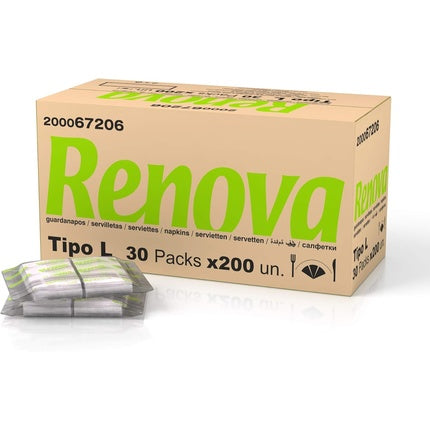 Renova Bar Napkins Type L - 6000 Napkins