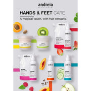 Andreia Professional Hand & Foot Scrubs Incredible Foot Scrubs and Hand Scrub with Apricot Seeds and Shea Butter 200g