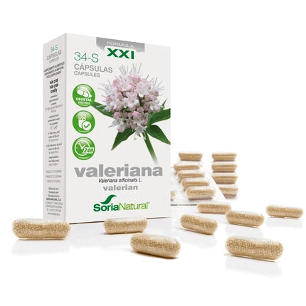 Soria Soria 34s Valerian 600 Mg 30 Capsules Prolonged Release