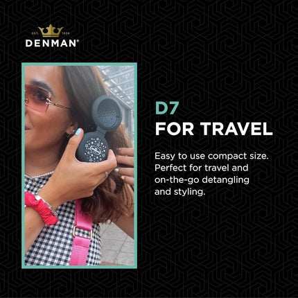Denman D7 Compact Popper Hairbrush D007ebsr