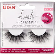 KISS Lash Couture LuXtensions Collection Russian Volume Fake Lashes with Super Slim Band and Lash Glue
