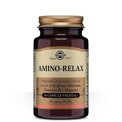 Solgar Amino Relax Mood Supplement 30 Capsules