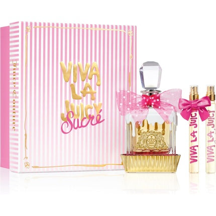 Juicy Couture Viva La Juicy Sucre 100ml Eau De Parfum - 3 Piece Fragrance Gift