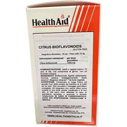 HealthAid Citrus Bioflavonoids 30 Tablets
