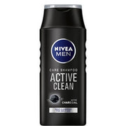 Nivea Active Clean Care Shampoo With Charcoal For Men 250 Ml