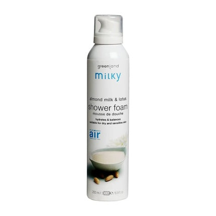 Greenland Almond Milk Shower Mousse - Lotus