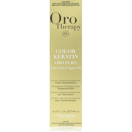 Fanola Oro Therapy Color Keratin Puro 6.0 Dark Blonde 100ml