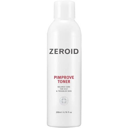 Zeroid Pimprove Toner 200ml with Salicylic Acid, Zinc, and Ceramides