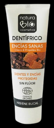 Naturabio Naturabio Cosmetics Toothpaste Healthy Gums Propolis & Clove Bio 75 Ml