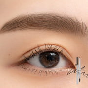 Rom&nd HAN ALL FLAT BROW w1 Gentle Brown Dual-Sided Fine Tip Shapes Defines Fills Brows Natural Makeup Angled Tip Applicator K-Cosmetics