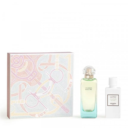 Herms Un Jardin Sur Le Nil Set 100 Ml Eau De Toilette 80 Ml Body Lotion