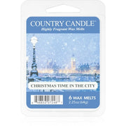 Country Candle Christmas Time In The City wax for aromatic lamp - 64 g