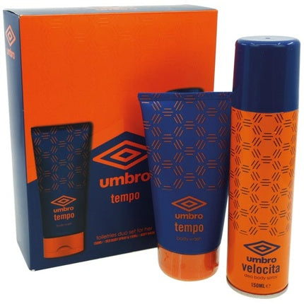 Umbro For Her Tempo Gift Set Deodorant 150 Ml And Shower Gel 150 Ml