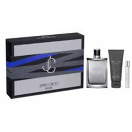 Jimmy Choo Man Gift Set Eau De Toilette 100 Ml Shower Gel 100 Ml And Miniature Eau De Toilette 75 Ml