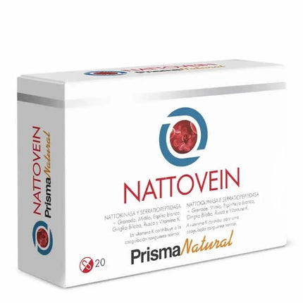Prisma Natural Nattovein 20 Capsules