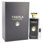 Tequila Pour Femme Noir for Women 2 Piece Gift Set Eau de Parfum Spray 3.3oz and Vial Spray 0.17oz