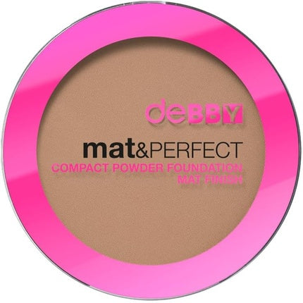 Debby By Deborah Mat & Perfect Compact Powder Foundation Matte Finish 04