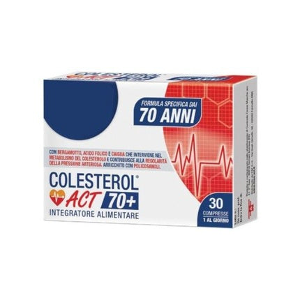 F & F Colesterol Act 70+ Cholesterol Levels Supplement 30 Tablets
