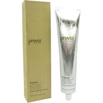 Previa Professional Colour Organic Green Tea Extracts Permanent Hair Dye 100ml - CB Blue