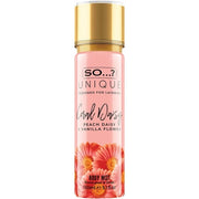 So...? Unique Women's Coral Daisy Body Mist Fragrance Spray 150ml Gourmand Fruity