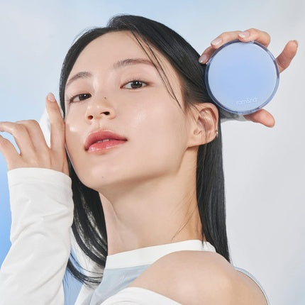 Rom&nd Bare Water Cushion 20g 04 Beige 23 Healthy Hydrated Instant Hydration Comfortable Skin Long Lasting Extra Moist Glow Vegan 0.71 Ounce