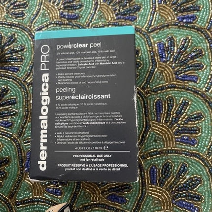 Dermalogica Pro Power Peel Powerclear Exfoliant 4oz 118ml