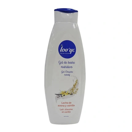 Lovyc Oat Milk And Vanilla Nourishing Bath Gel 750ml