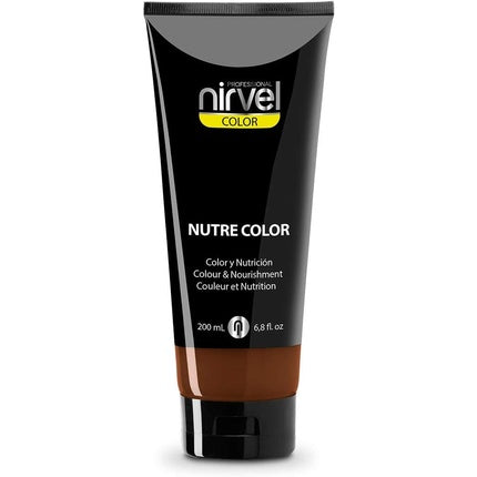 Nirvel NUTRE COLOR Brown 200ml Temporary Staining Professional Mask Intense Nutrition and Brightness