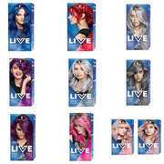 Schwarzkopf LIVE Urban Metallics Lift Permanent Hair Dye Color Cream Shades