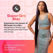 Bronner Bros Super Gro Max Maximum Strength Hair Treatment for Dry Itchy Scalp