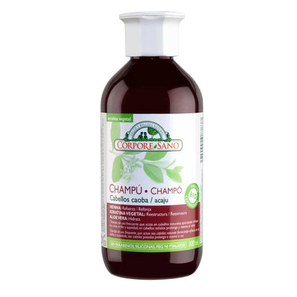 Corpore Sano Henna Hair Shampoo With Keratin And Aloe 300ml
