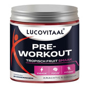 Lucovitaal Sport Pre Workout Tropical Fruit Energy Boost For Your Workout