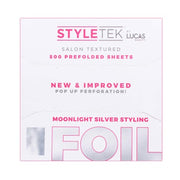 Styletek Moonlight Silver Textured Prefolded Sheets 5x10 500