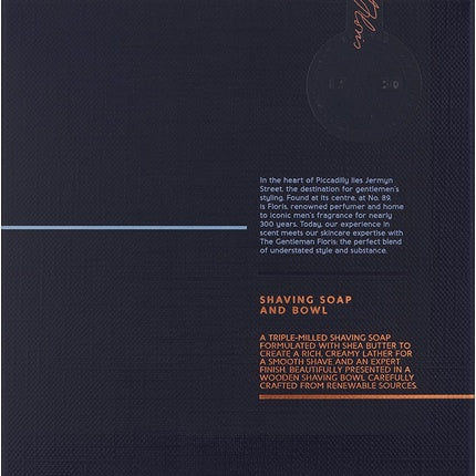 Floris London Elite Shaving Soap in Wooden Bowl