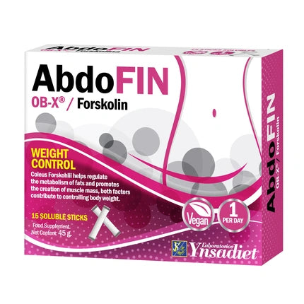 Ynsadiet Ynsadiet Abdofin Obx Forskolina 15 Stick