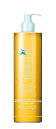 Dermolin Shower Oil Bottle - Gentle Body Wash